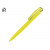 Ручка пластиковая шариковая трехгранная Trinity K transparent Gum soft-touch с чипом передачи инфо, желтый