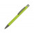 Ручка металлическая soft touch шариковая Tender, зеленое яблоко/серый