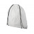 Рюкзак со шнурком Oriole из переработанного ПЭТ, белый