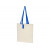 Складная эко-сумка Nevada из хлопка плотностью 100 г/м², синий