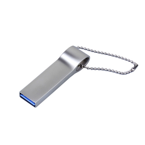 USB 3.0-флешка на 64 Гб с мини чипом, компактный дизайн, боковое отверстие для цепочки