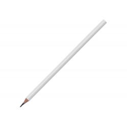 Трехгранный карандаш Conti из переработанных контейнеров, белый
