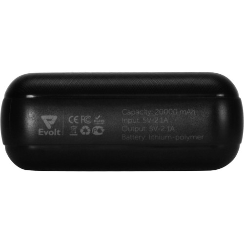 Портативное зарядное устройство Elec, 20000 mAh, черный