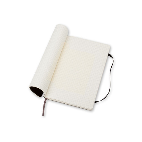 Записная книжка Moleskine Classic Soft (в клетку), Large (13х21см), черный