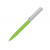 Ручка металлическая шариковая Bright GUM soft-touch с зеркальной гравировкой, зеленое яблоко