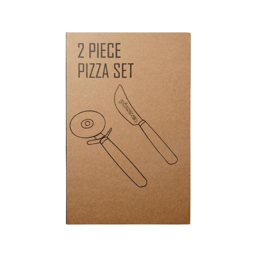 Набор для пиццы Reze из 2 предметов, натуральный