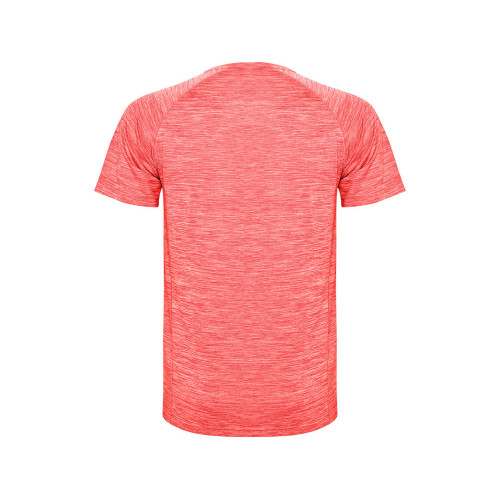 Спортивная футболка Austin детская, меланжевый неоновый коралловый