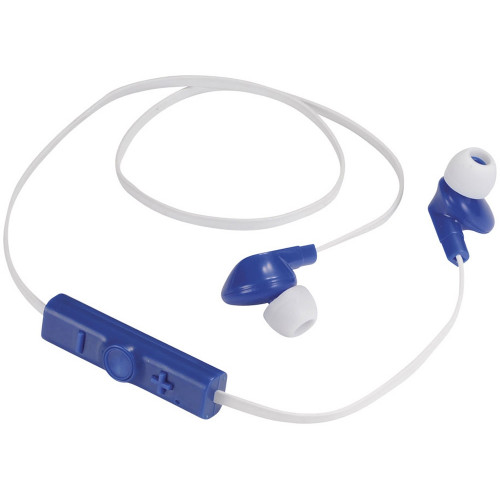 Sonic наушники с Bluetooth® в переносном футляре, белый/ярко-синий/черный