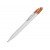 Ручка шариковая Celebrity Эллингтон, белый/оранжевый