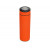 Термос Confident с покрытием soft-touch 420мл, оранжевый