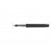 Капиллярная ручка в корпусе из переработанного материала rPET RECYCLED PET PEN PRO FL, черный с голубым