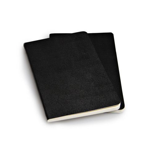 Записная книжка Moleskine Volant (в линейку, 2 шт.), Pocket (9х14см), черный