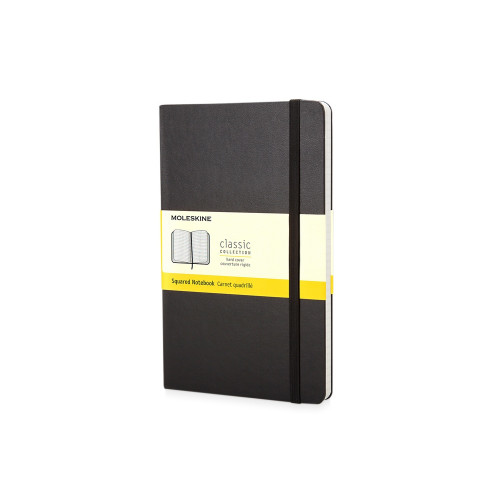 Записная книжка Moleskine Classic (в клетку), Pocket (9х14 см), черный