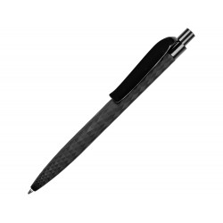 Ручка шариковая QS 01 PRP софт-тач, черный