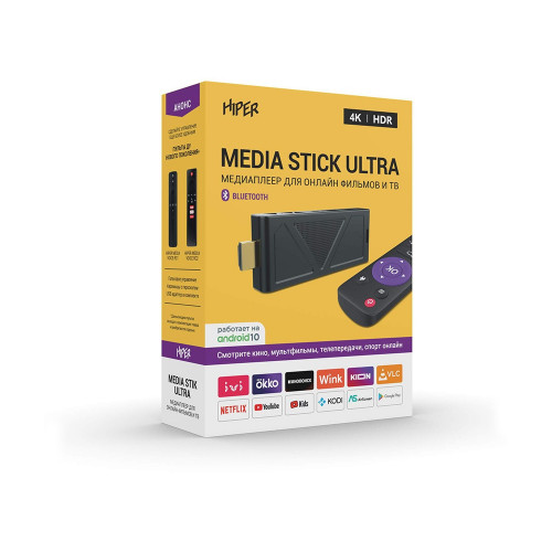 Медиаплеер HIPER MEDIA STICK Ultra