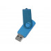 Флеш-карта USB 2.0 8 Gb Квебек Solid, голубой