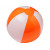 Пляжный мяч Palma, оранжевый/белый