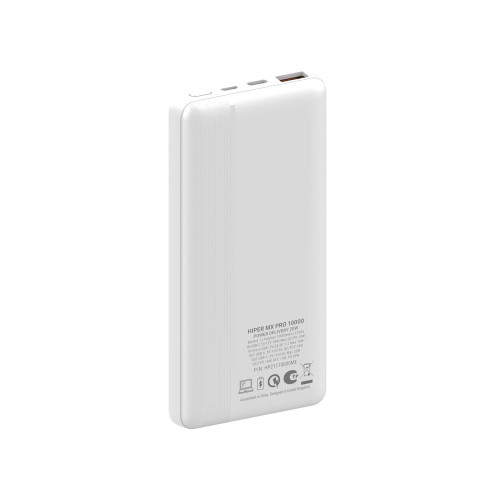 Портативный внешний аккумулятор MX PRO 10000 White