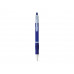 SLIM BK. Шариковая ручка с противоскользящим покрытием, Синий
