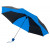 Зонт Spark 21 трехсекционный механический, черный/cиний