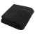 Хлопковое полотенце для ванной Chloe 30x50 см плотностью 550 г/м², черный