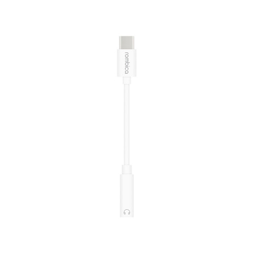 Rombica Type-C Adapter 3.5 White, белый