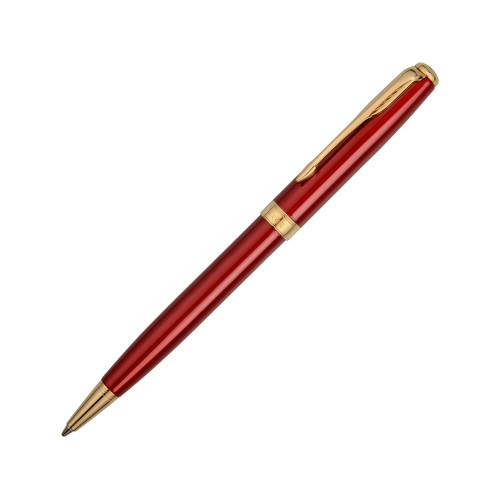 Ручка шариковая Parker модель SON13 RED GT BP F.BLK GB, красный/золотистый