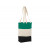 Хлопковая сумка Colour Block, зеленый/бежевый/черный