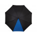 Зонт-трость Lucy 23 полуавтомат, черный/синий