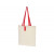 Складная эко-сумка Nevada из хлопка плотностью 100 г/м², красный