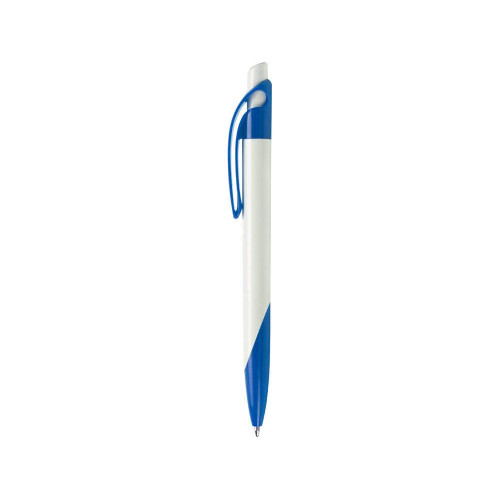 Ручка шариковая Тироль, белый/синий