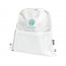 Изолированная сумка со шнурком Adventure объемом 9 л из переработанных материалов, соответствующих стандарту GRS, белый