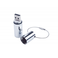 USB-флешка на 16 ГБ,  серебро