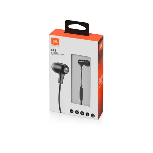 Пользовательские наушники JBL, JBLE15BLK, черный