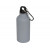 Матовая спортивная бутылка Oregon с карабином и объемом 400 мл, серый