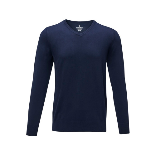 Мужской пуловер Stanton с V-образным вырезом, темно-синий