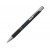 Ручка металлическая шариковая Legend Mirror Gum софт-тач с цветным слоем, черный / синий