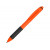 Ручка пластиковая шариковая Band, оранжевый/черный