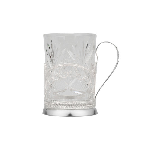 Подарочный набор С Днём защитника отечества: стакан с подстаканником, ложка