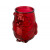 Подставка для чайной свечи Nouel из переработанного стекла, красный