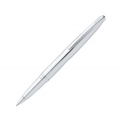 Ручка-роллер Cross модель ATX в футляре, серебристая