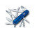 Нож перочинный VICTORINOX Huntsman, 91 мм, 15 функций, полупрозрачный синий