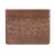 Портмоне для кредитных карт Mano Don Luca, натуральная кожа в коньячном цвете, 10,3 х 8,3 см