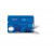 Швейцарская карточка VICTORINOX SwissCard Lite, 13 функций, полупрозрачная синяя