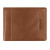 Бумажник Mano Don Montez, натуральная кожа в коньячном цвете, 11 х 8,4 см