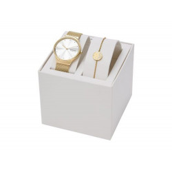 Подарочный набор: часы наручные мужские, браслет. Skagen