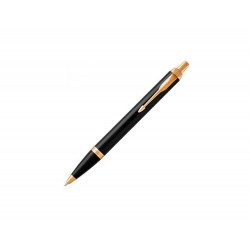 Ручка шариковая Parker IM Core Black GT, черный/золотистый