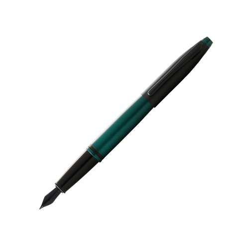 Перьевая ручка Cross Calais Matte Green and Black Lacquer, перо M