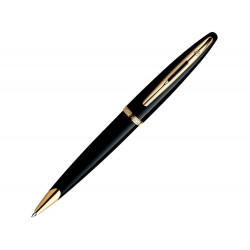 Ручка шариковая Waterman Carene Black GT M, черный/золотистый