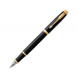 Ручка перьевая Parker IM Core Black GT, черный/золотистый